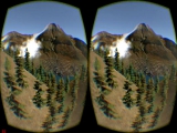 Binocular vision Oculus Rift