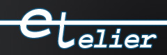 E-telier logo black